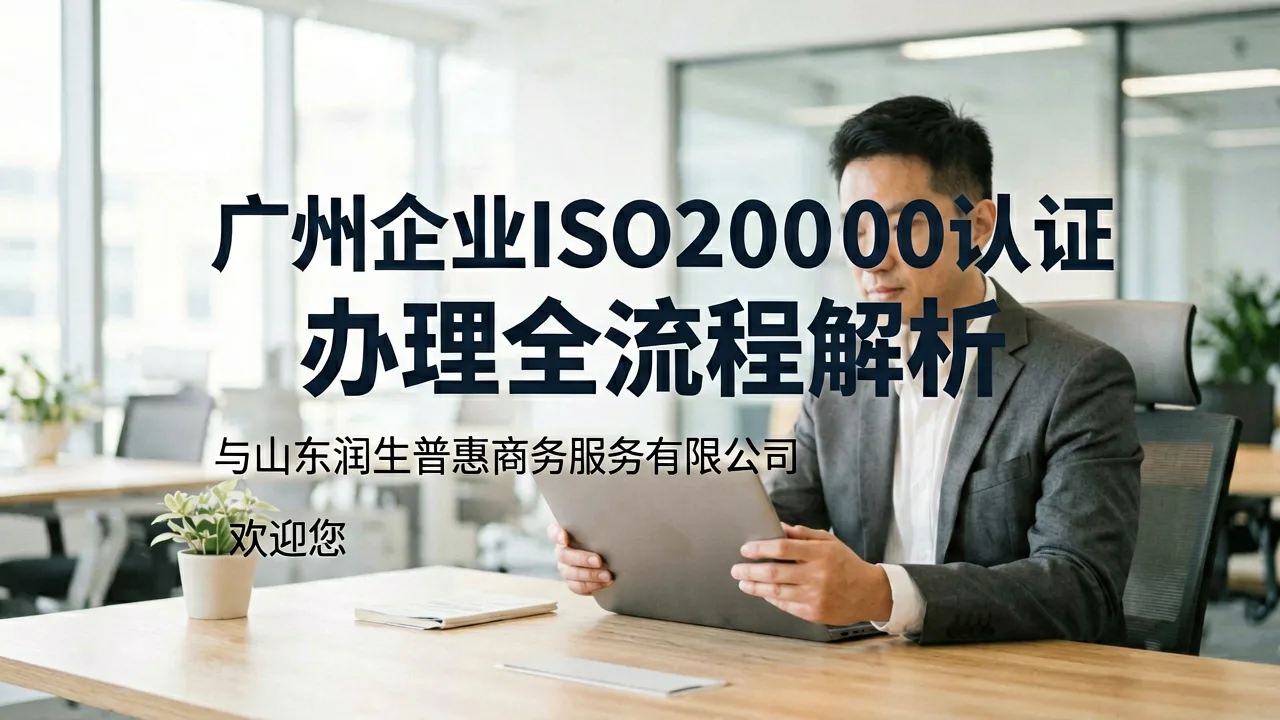 广州企业ISO20000认证办理全流程解析